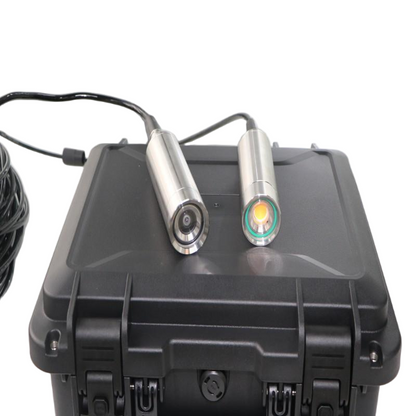 Industrial subsea camera plus control box ocean monitoring solution