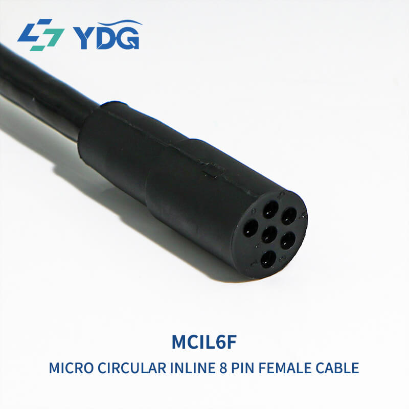MCIL6F six-contact inline female cable connector for subsea equipment