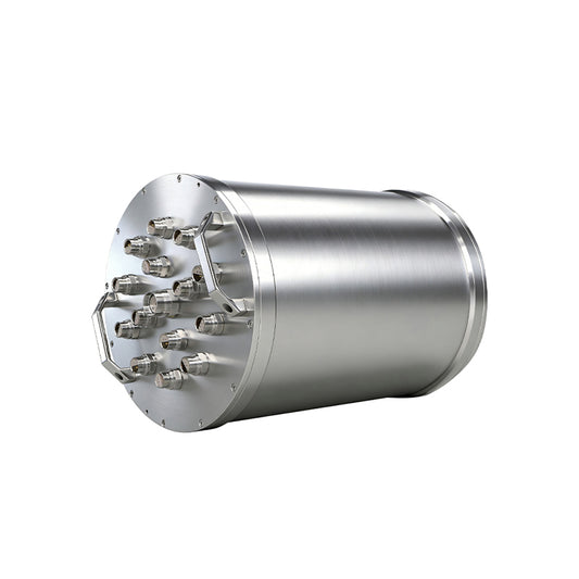 Underwater pressure vessel for deep sea equipment protection